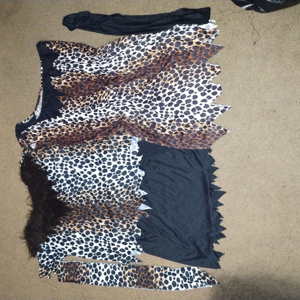 Leopard Print Costume Dress